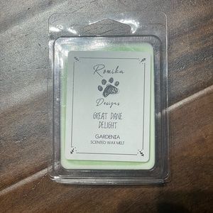 Gardenia Scented “Great Dane Delight” Wax Warmer Melt Candle Floral Dog Themed